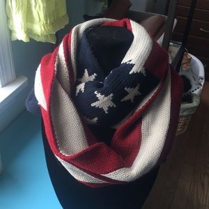 American flag infinity scarf